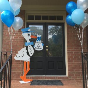 BABY SHOWER STORK