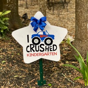 Kindergarten Graduation Star Yard Sign